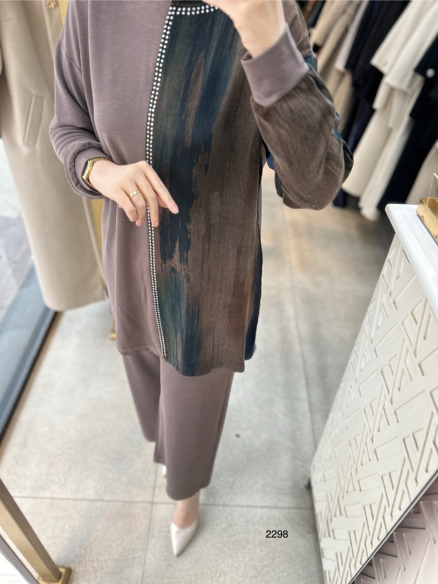 2298 Cupra Detaylı Oysho Takım