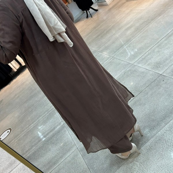 8602 Vual Kumaş Kemerli Takım - Görsel 13