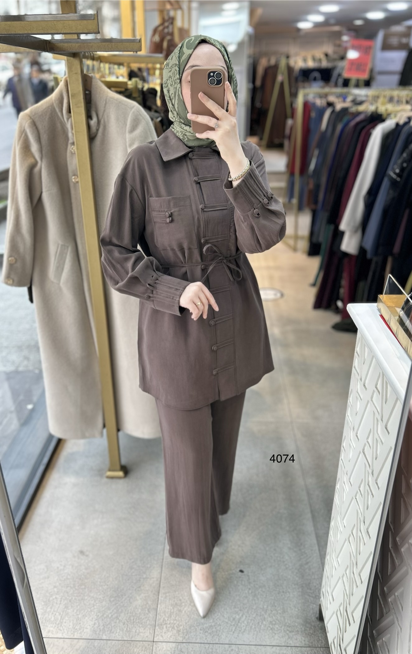 4074 Tencel Kumaş Takım