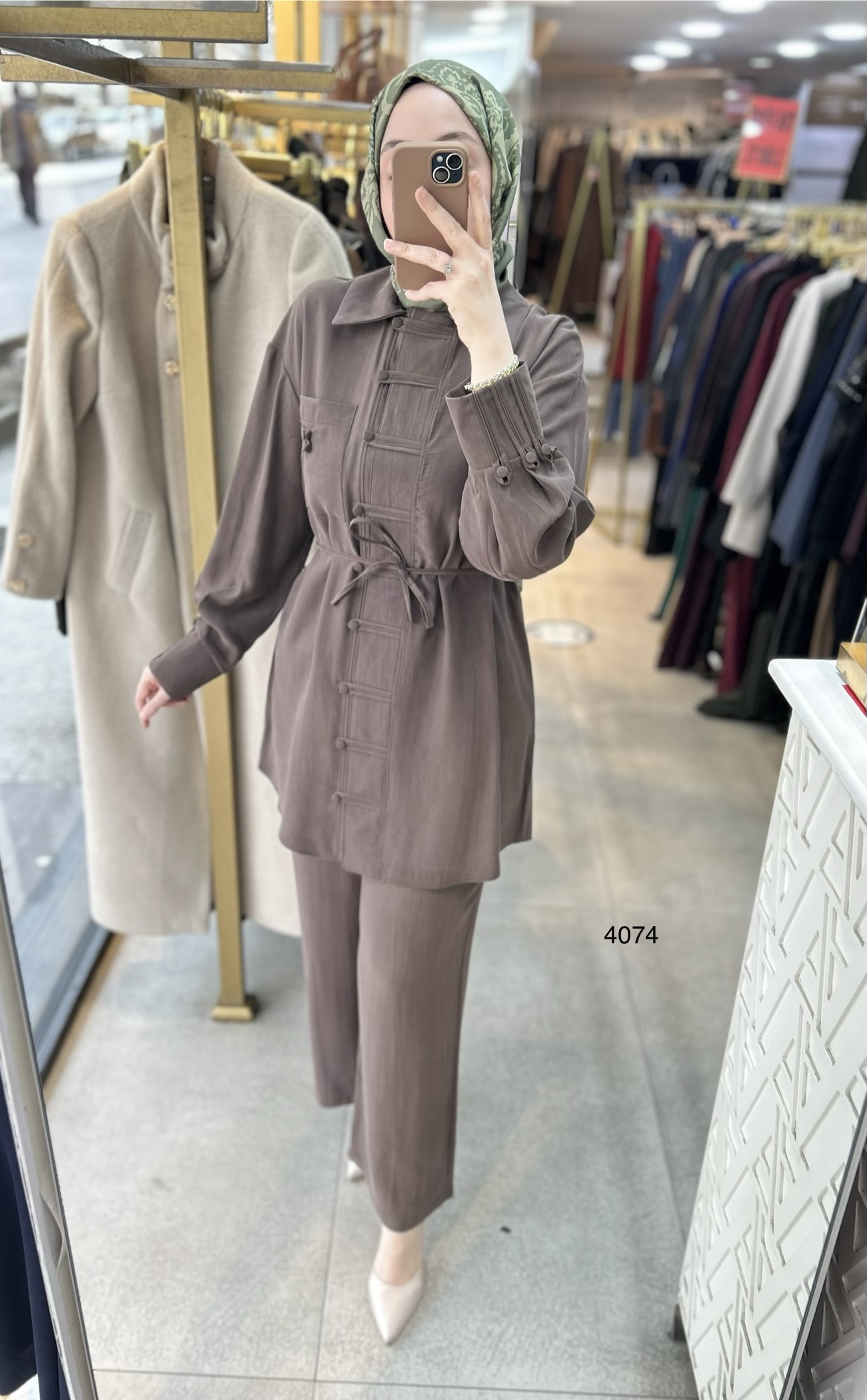 4074 Tencel Kumaş Takım