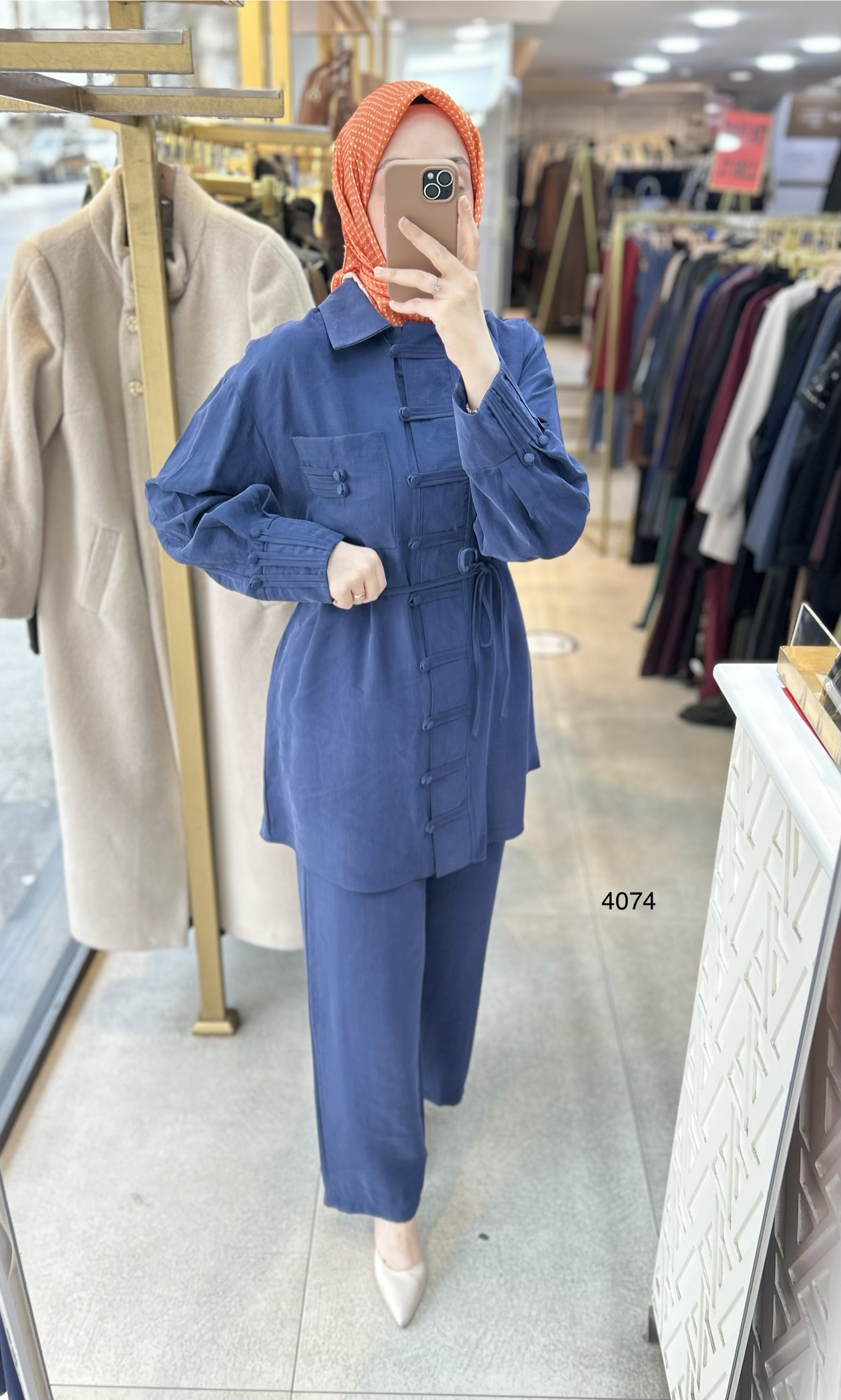 4074 Tencel Kumaş Takım