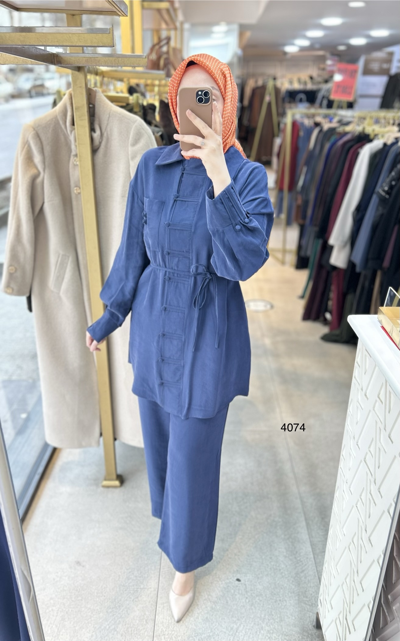 4074 Tencel Kumaş Takım