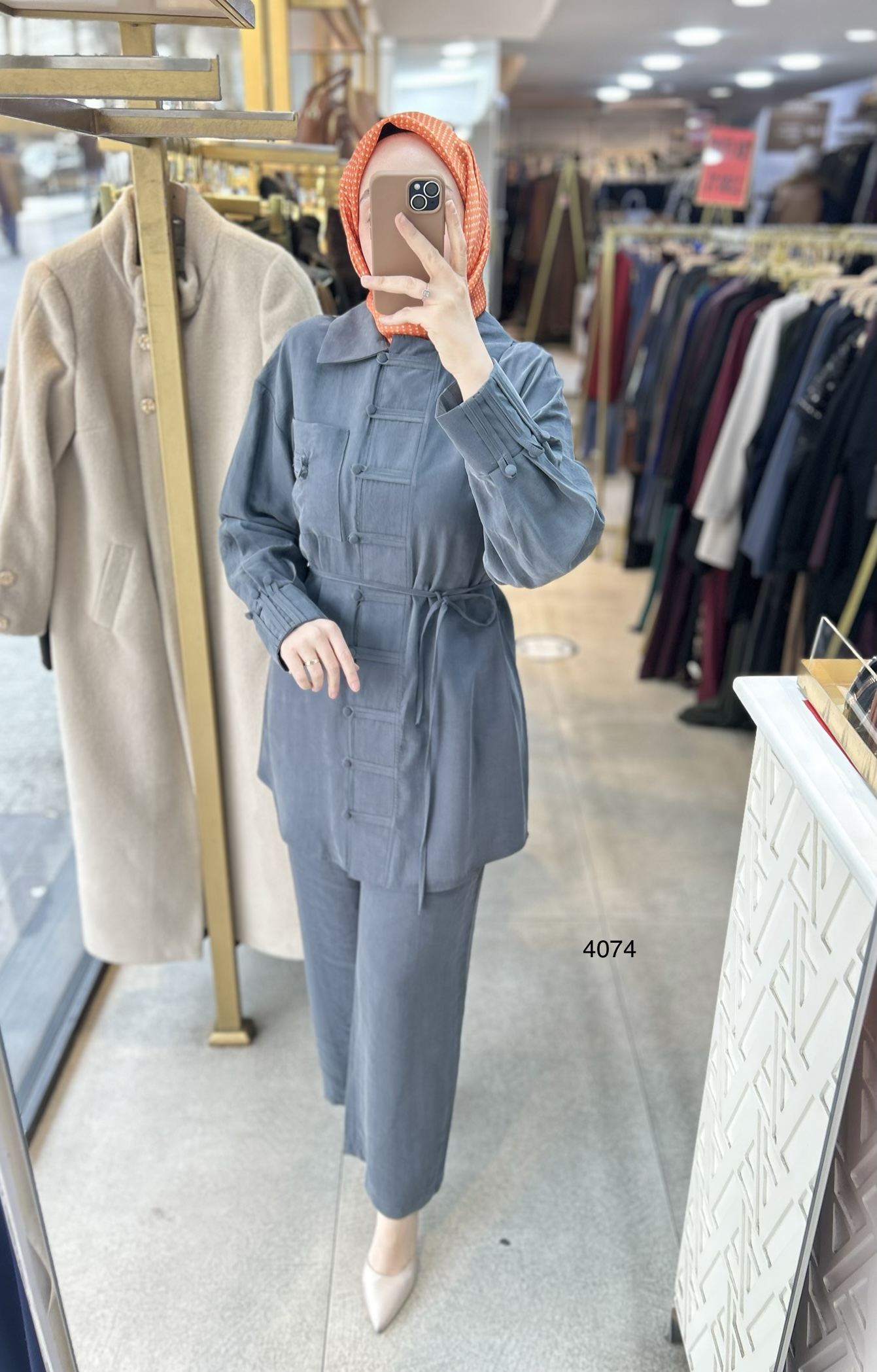 4074 Tencel Kumaş Takım