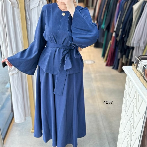 4057 Yarasa Kol Etekli Takım - Görsel 8