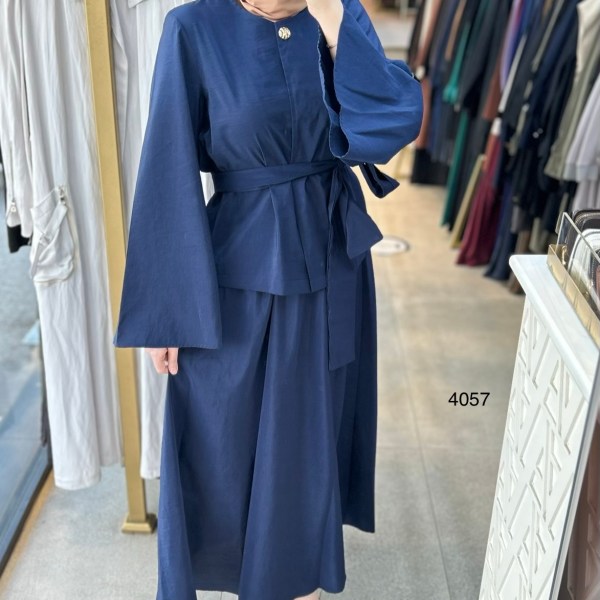 4057 Yarasa Kol Etekli Takım - Görsel 9