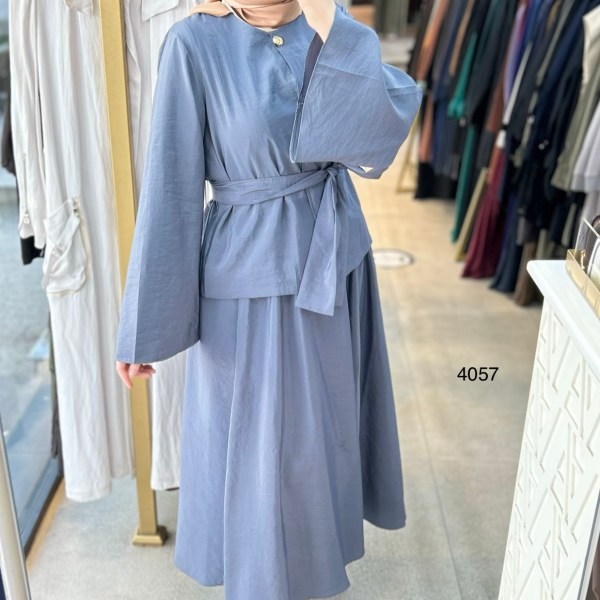 4057 Yarasa Kol Etekli Takım - Görsel 5