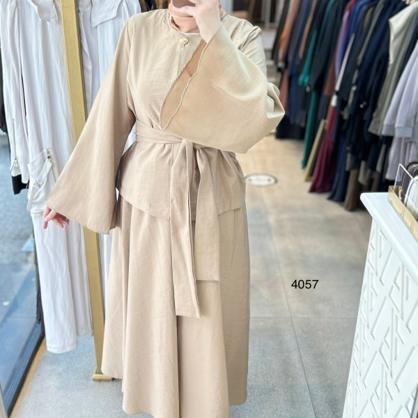 4057 Yarasa Kol Etekli Takım - Görsel 3