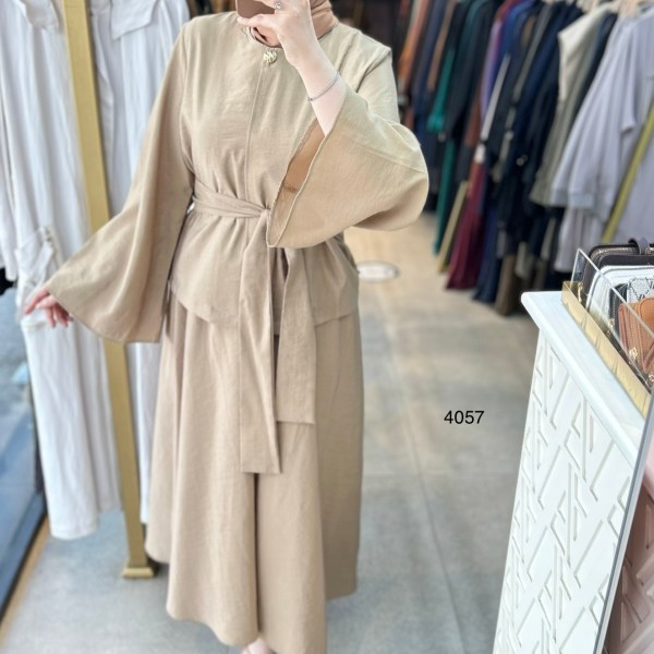 4057 Yarasa Kol Etekli Takım - Görsel 1