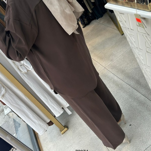 73074 Taş İşlemeli  Takım - Görsel 5