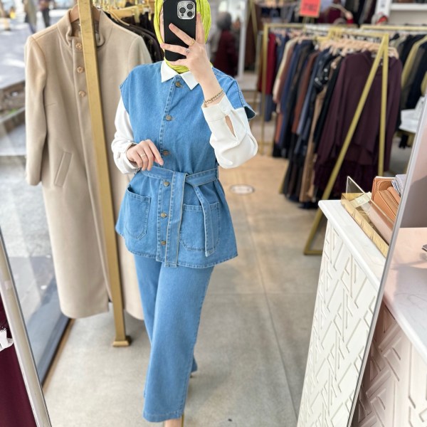 9006 Kot Yelekli Takım - Görsel 3