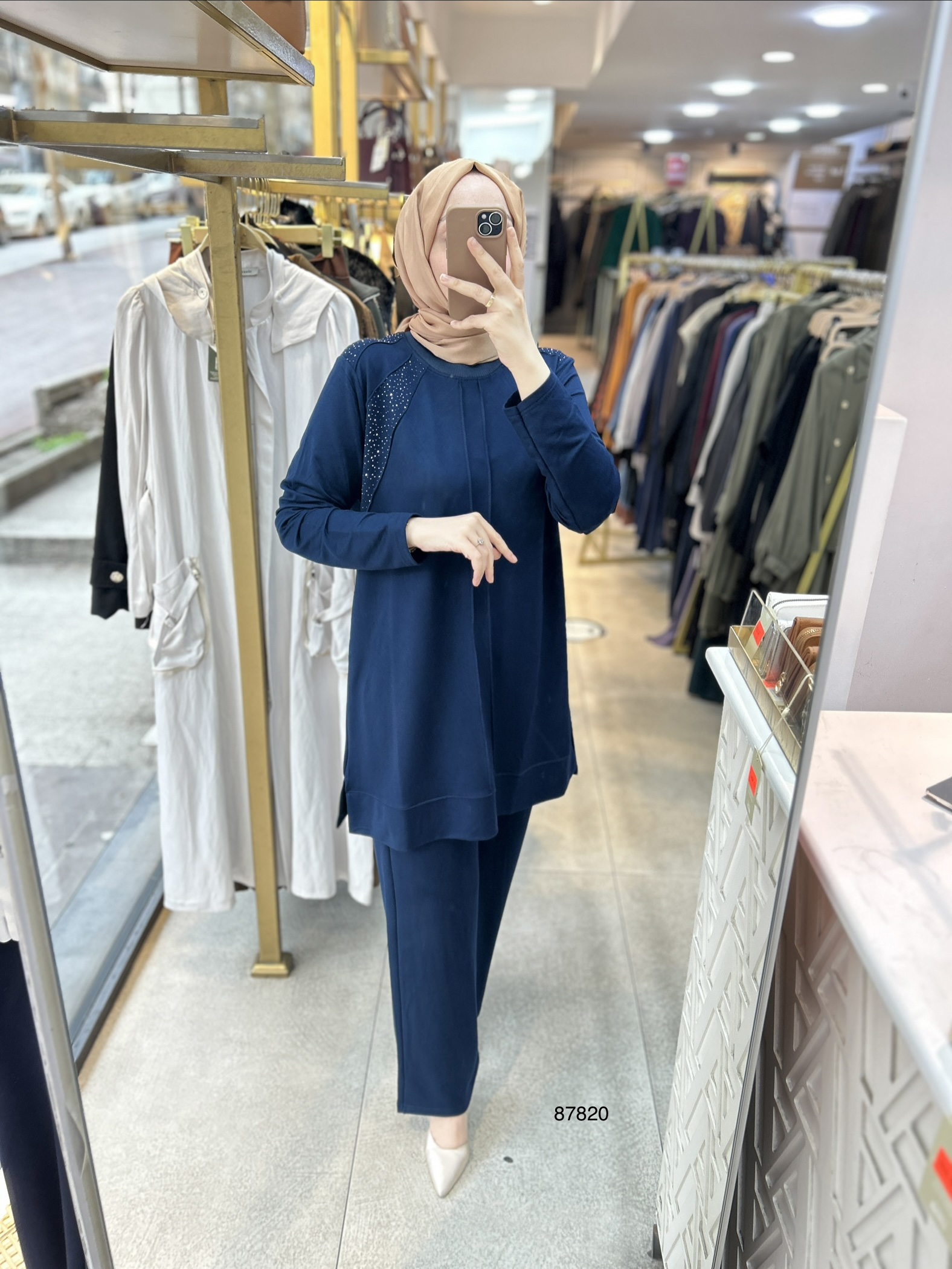 87820 Taş Detaylı Takım - Görsel 13