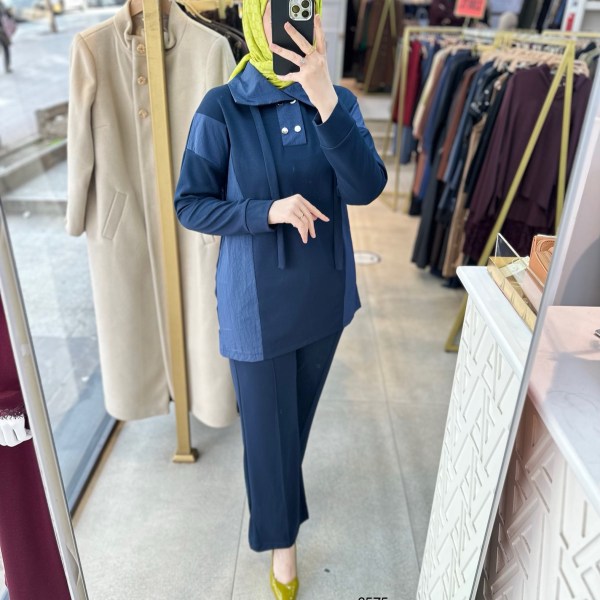 6575 Gömlek Yaka Spor Takım - Görsel 4