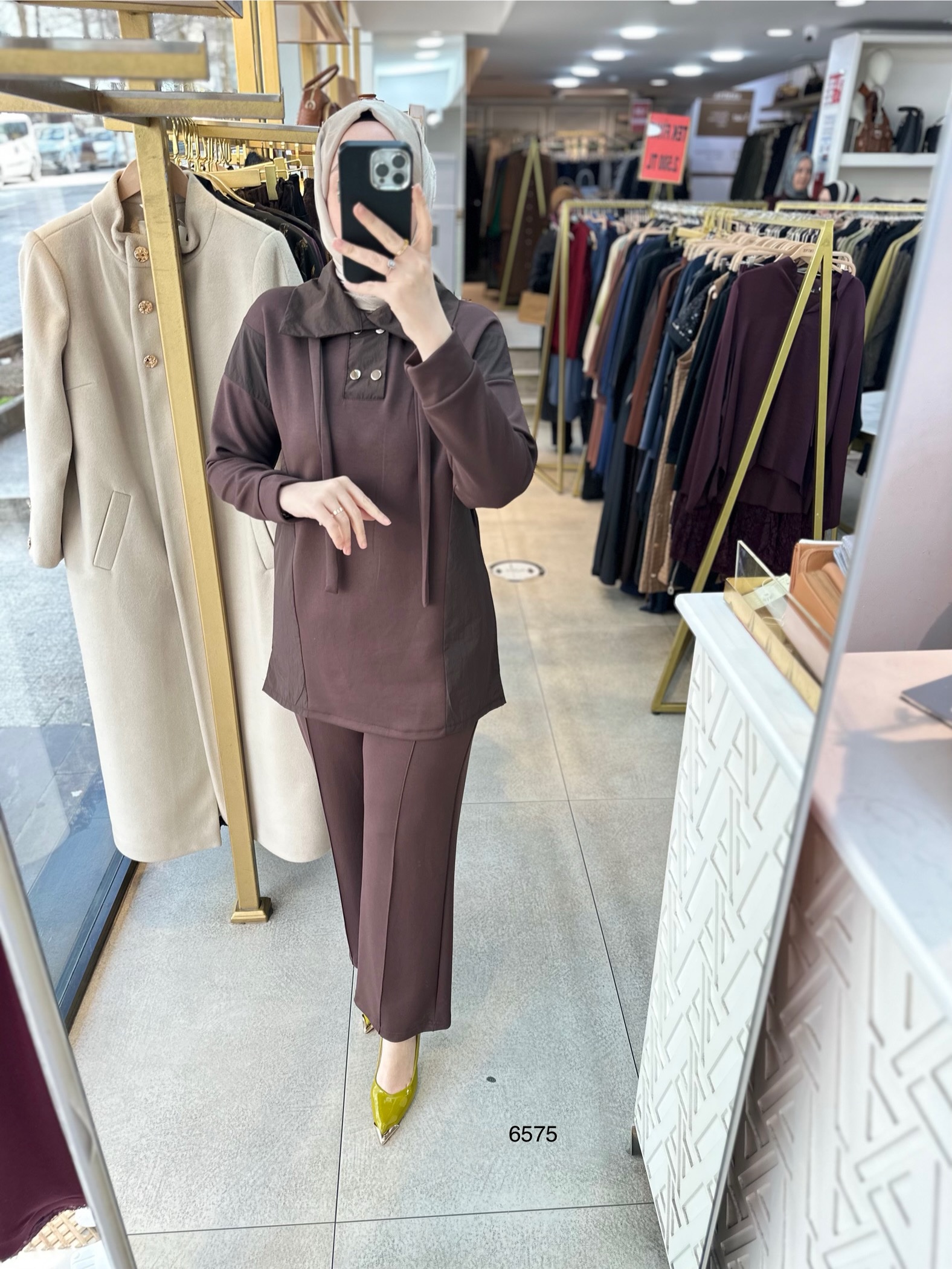 6575 Gömlek Yaka Spor Takım - Görsel 3