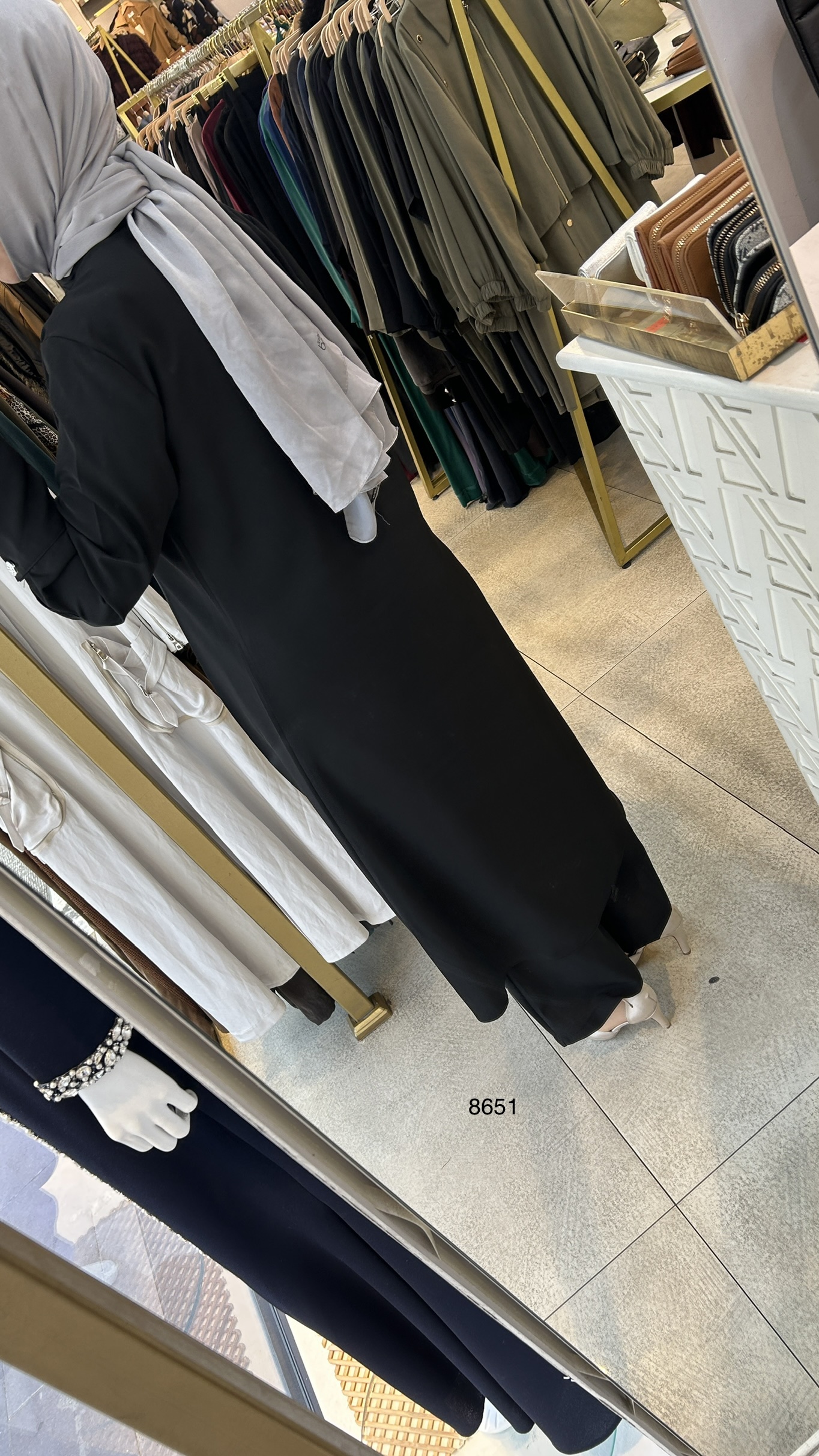 8651 Dik Yakalı Düğme Detaylı Takım