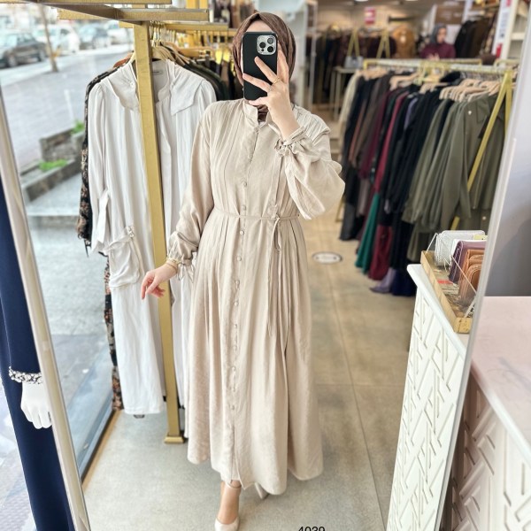 4039 Navüllü Elbise - Görsel 10