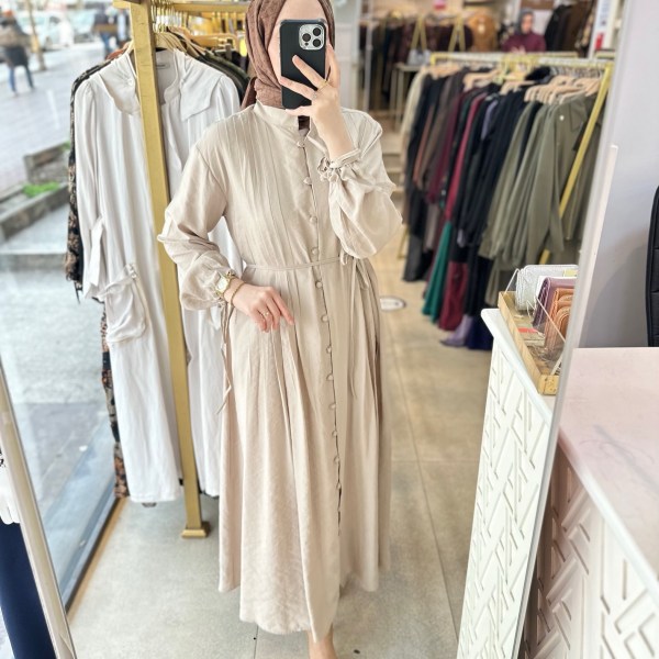 4039 Navüllü Elbise - Görsel 4