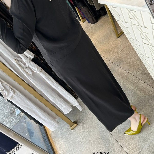SZ2628 Fermuar Detaylı Etekli Takım - Görsel 6