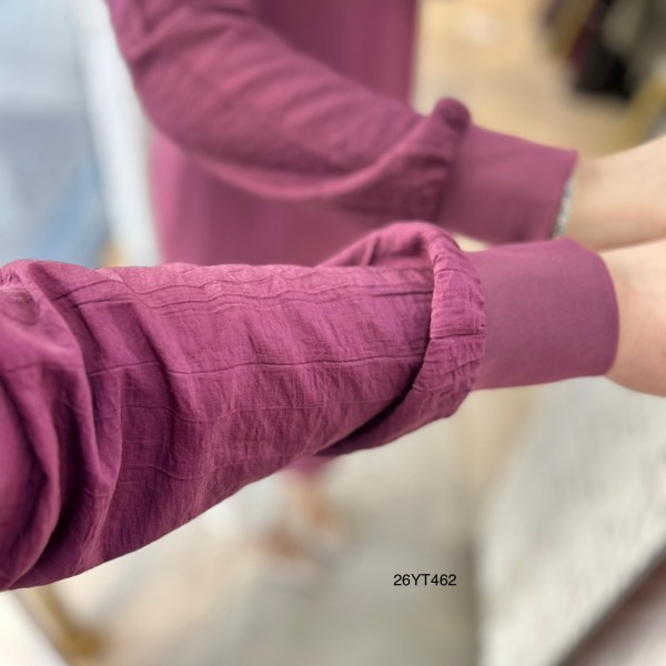 26YT462 Ribana Detaylı Tunik - Görsel 11