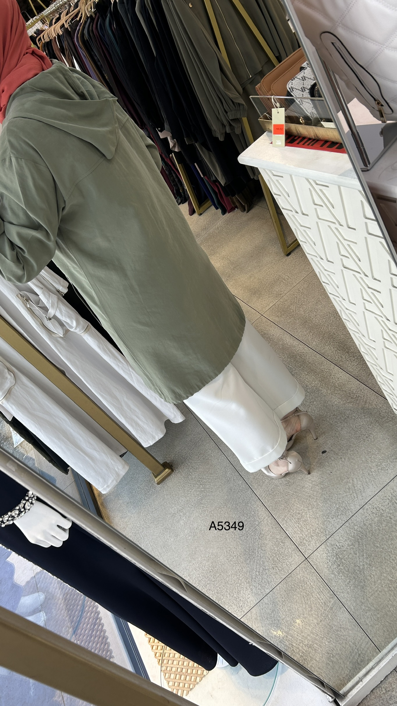 A5349 Kapüşonlu ve Fermuarlı Kap