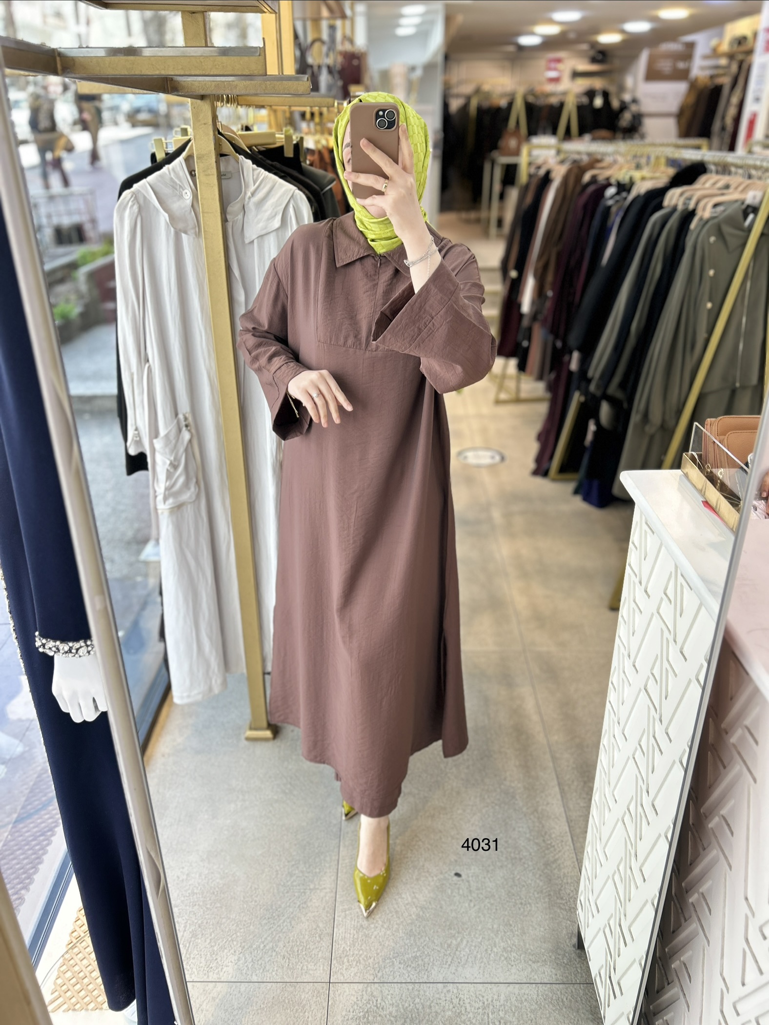 4031 Gömlek Yaka Detaylı Takım - Görsel 15